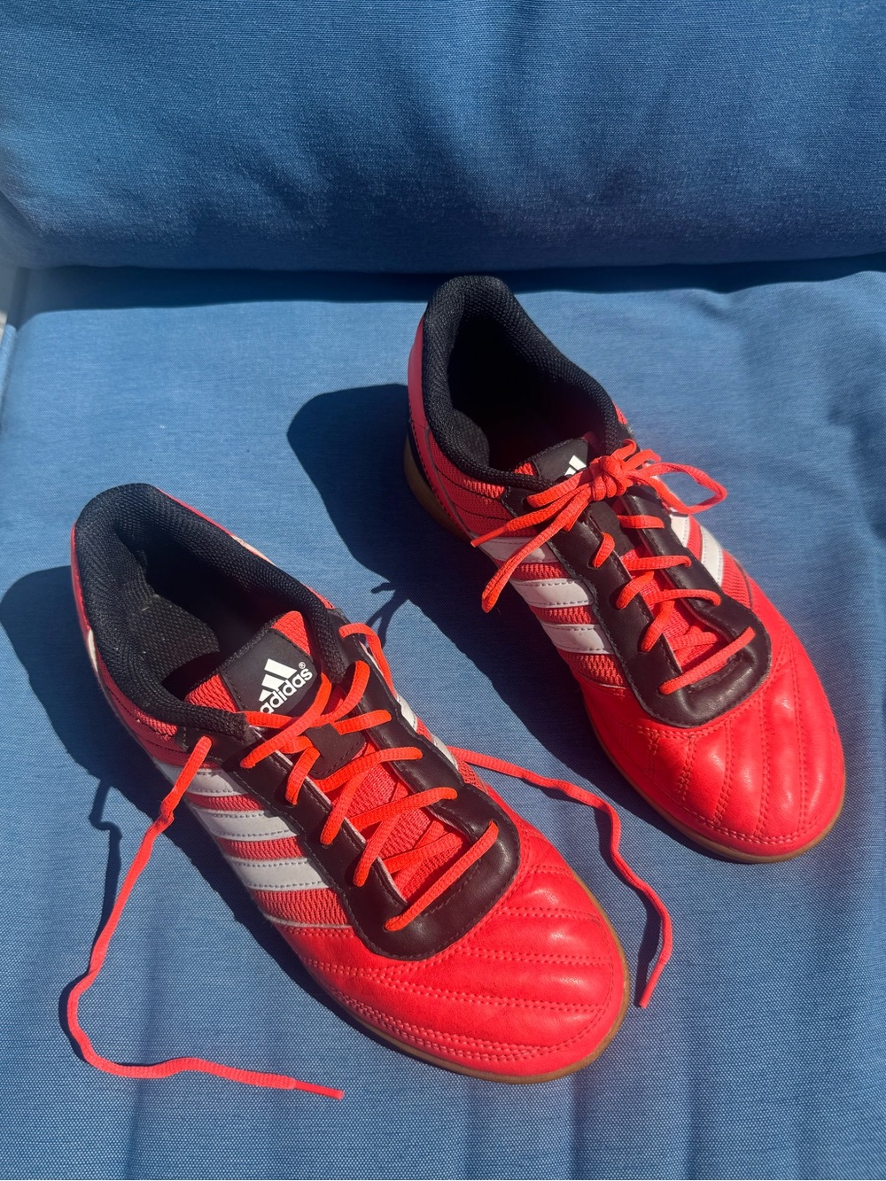 Adidas Men’s Red Super Sala soccer shoes